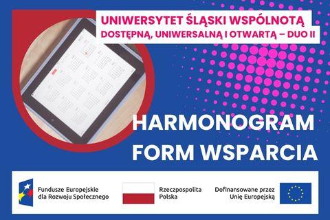 Harmonogram form wsparcia - STYCZEŃ 2026