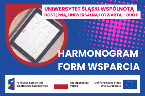 Harmonogram form wsparcia wrzesień-październik 2026