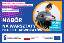 Grafika informująca o naborze na warsztaty